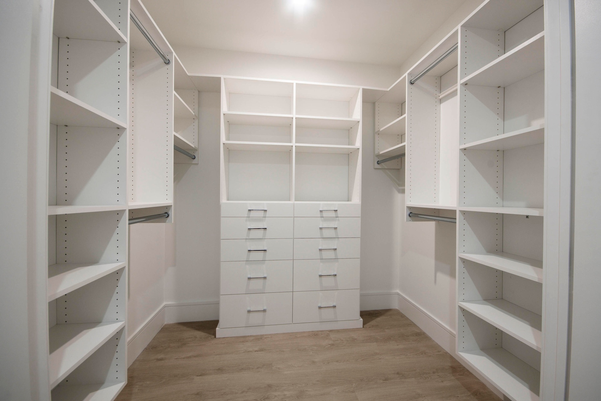 Custom Built Closet Storage System
