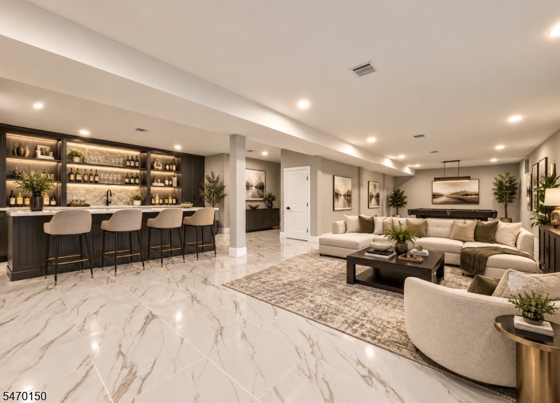 Basement - Staged