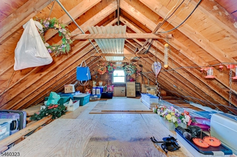 Walk-in Attic Storage