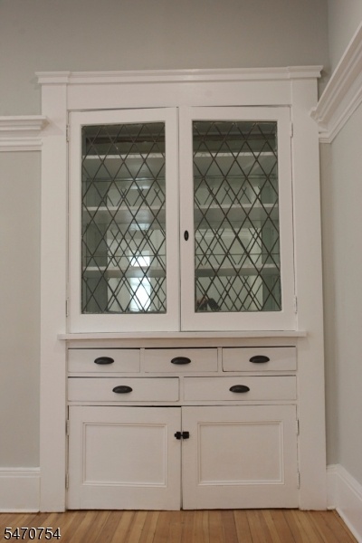 Built in china cabinet