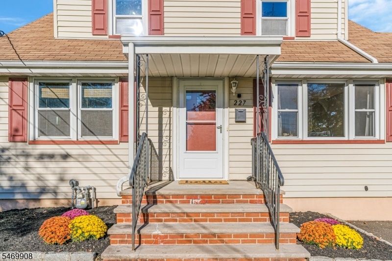 Covered front door