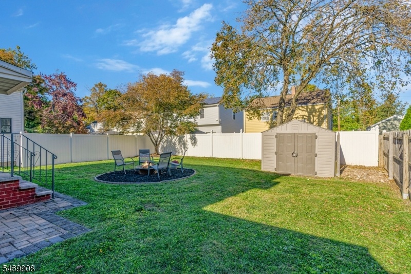 Backyard and shed