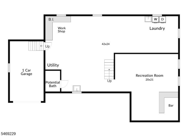 Basement Floor Plan