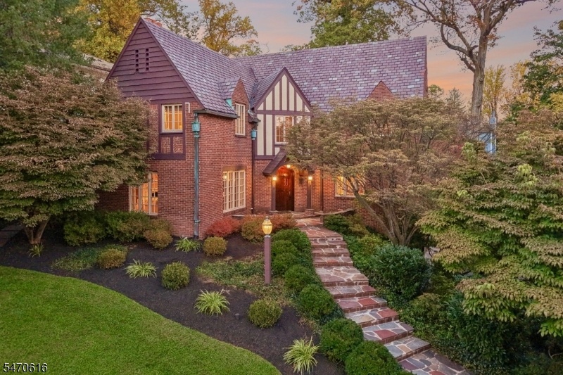 Front Aerial Dusk