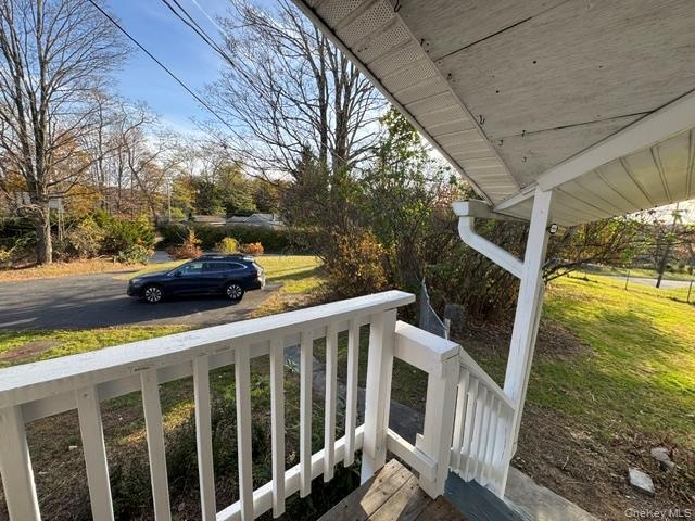 View of the parking area infront of the house...