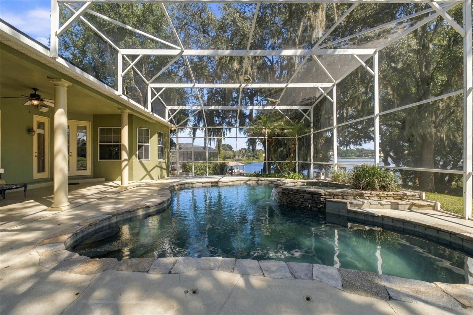 Pool w/lake view