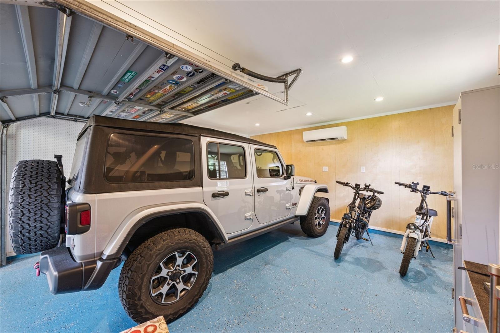 Tandem 4 Car garage ready for your toys !   Garage has a full mini-split that could turn this into a future ADU.