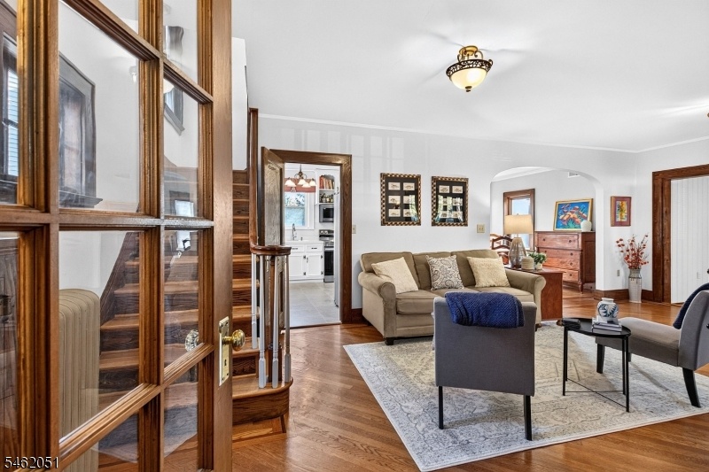 View to living room