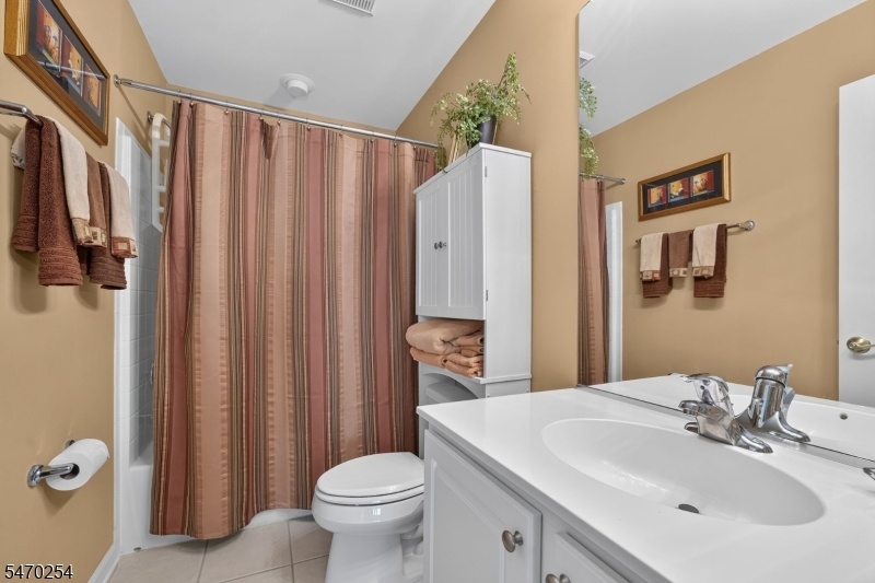 3rd Bath on Second Floor
