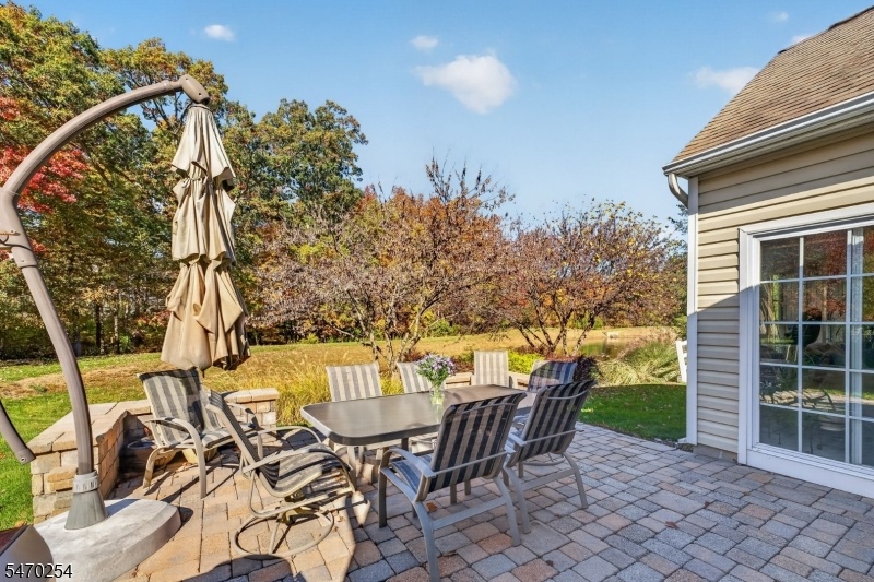 Patio view of private area