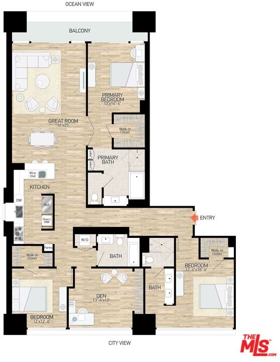 Penthouse A Floor Plan