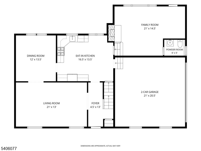Floor Plan - 1st Level