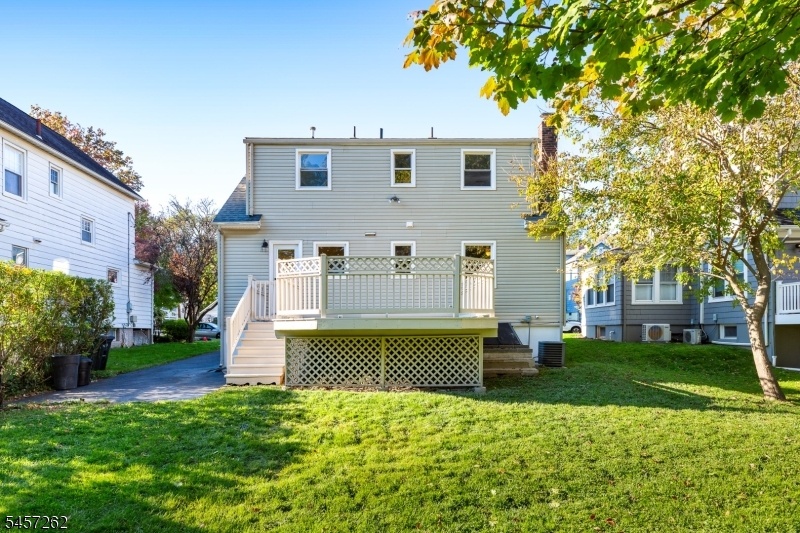 Rear of home