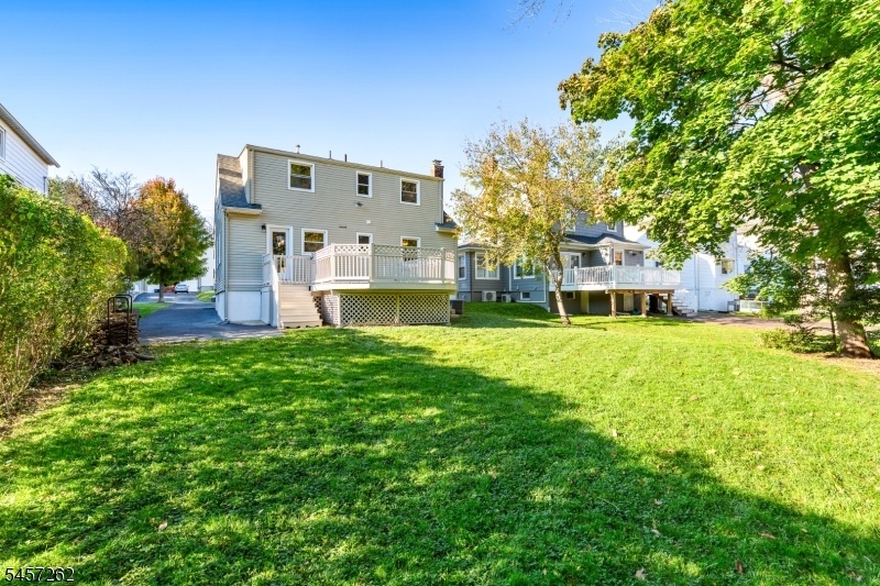 Spacious yard