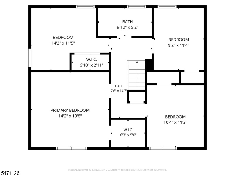 2nd Floor - Floor Plan