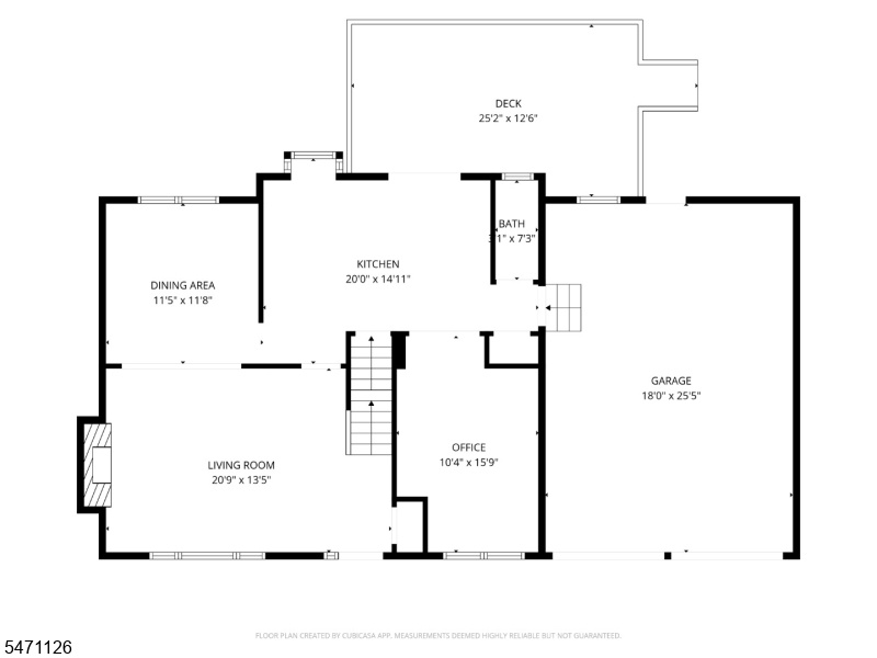 1st Floor - Floor Plan