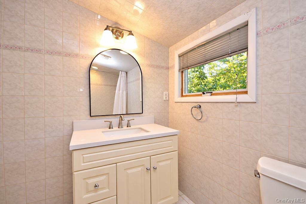 Bathroom on the second level