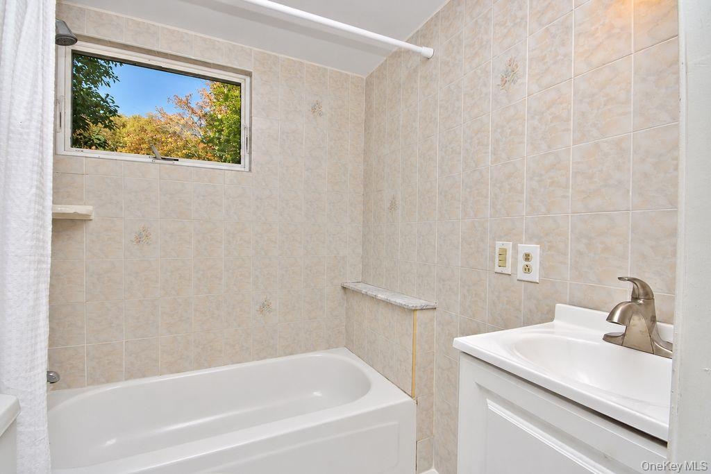 Lower level bath