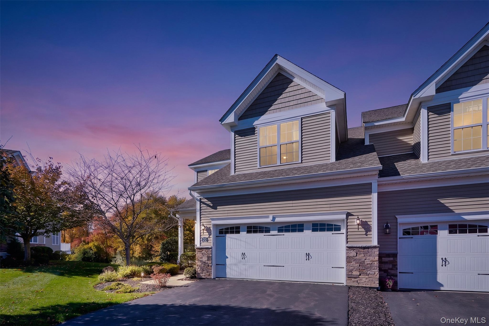 Spacious 2 car garage