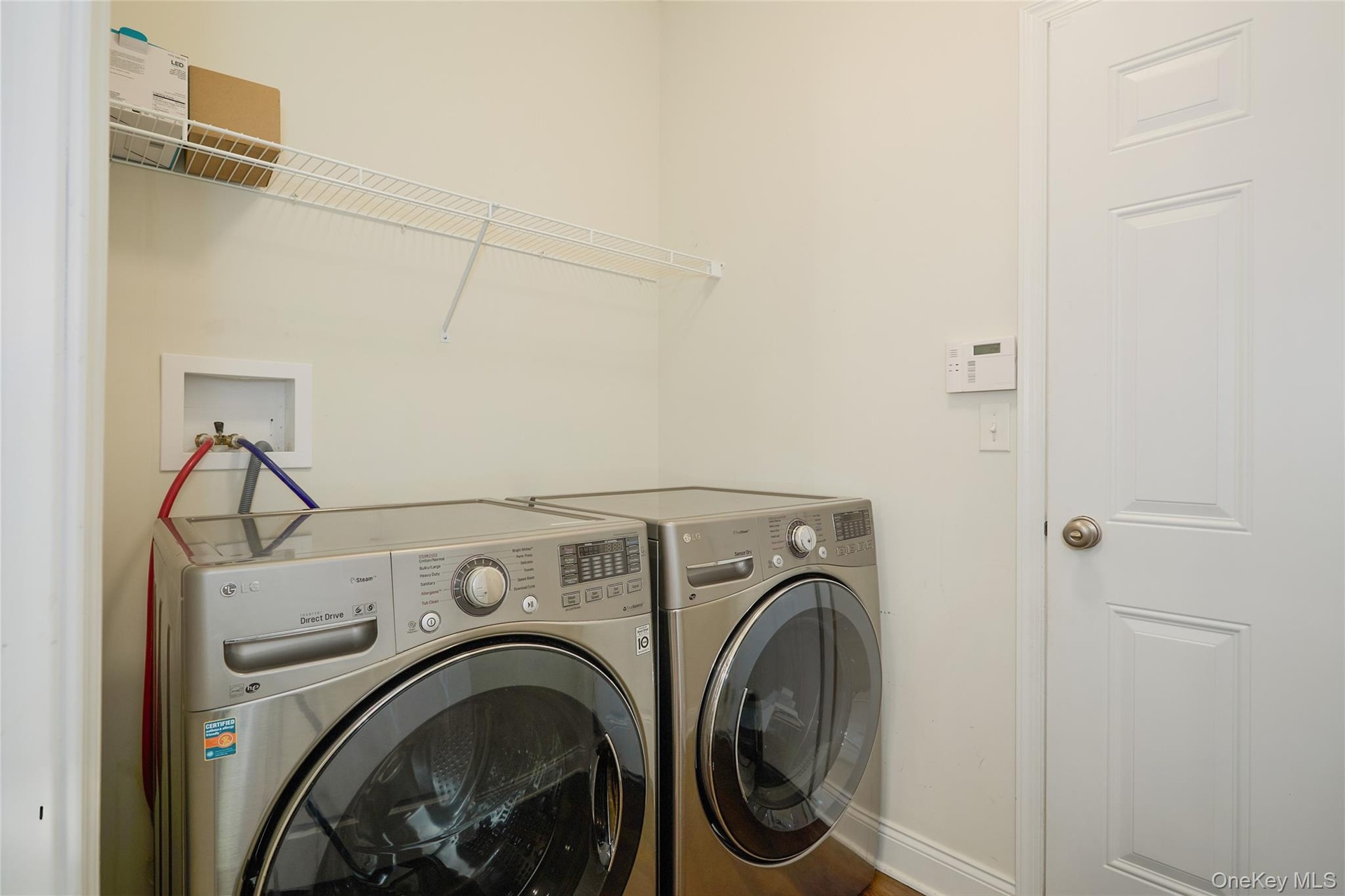 Laundry room on same floor as the primary ensuite