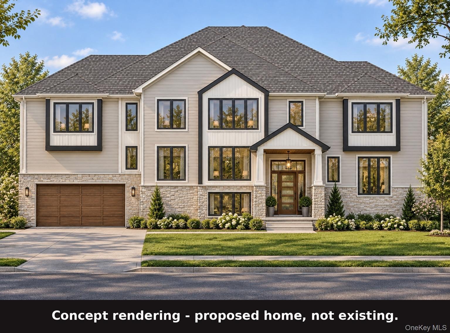 Concept rendering - proposed home, not existing.