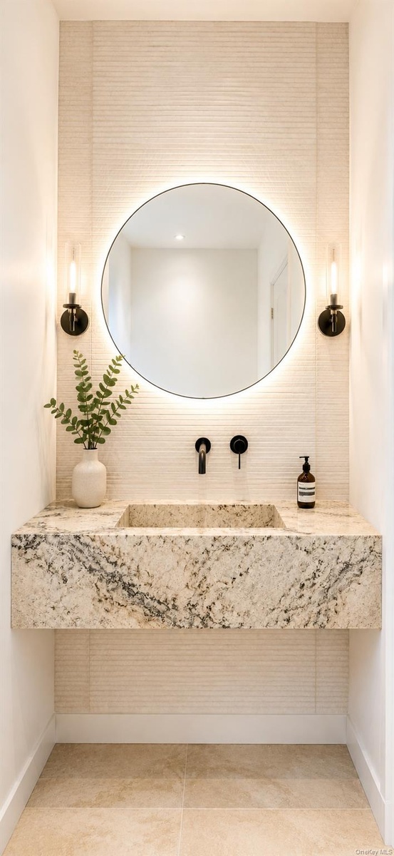 digital image for finished sink area