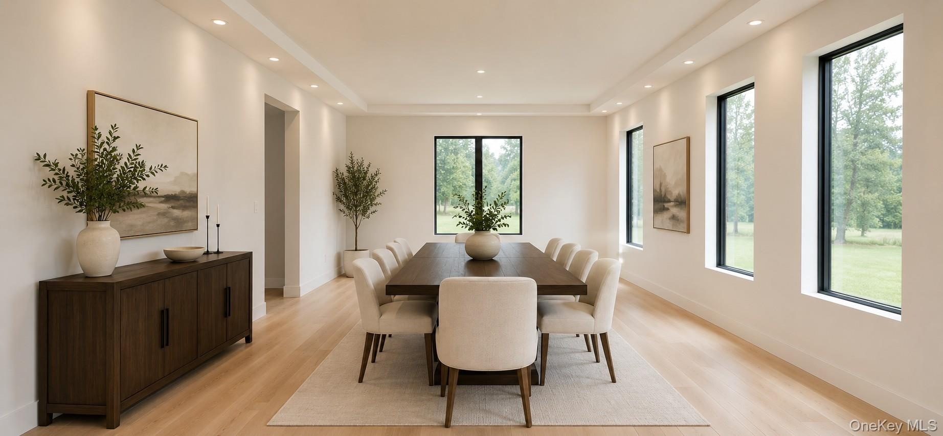 digital image for finished dining room