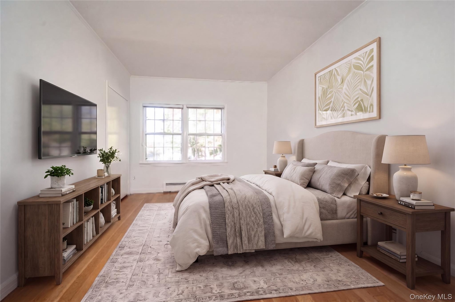 Virtually Staged Primary Bedroom
