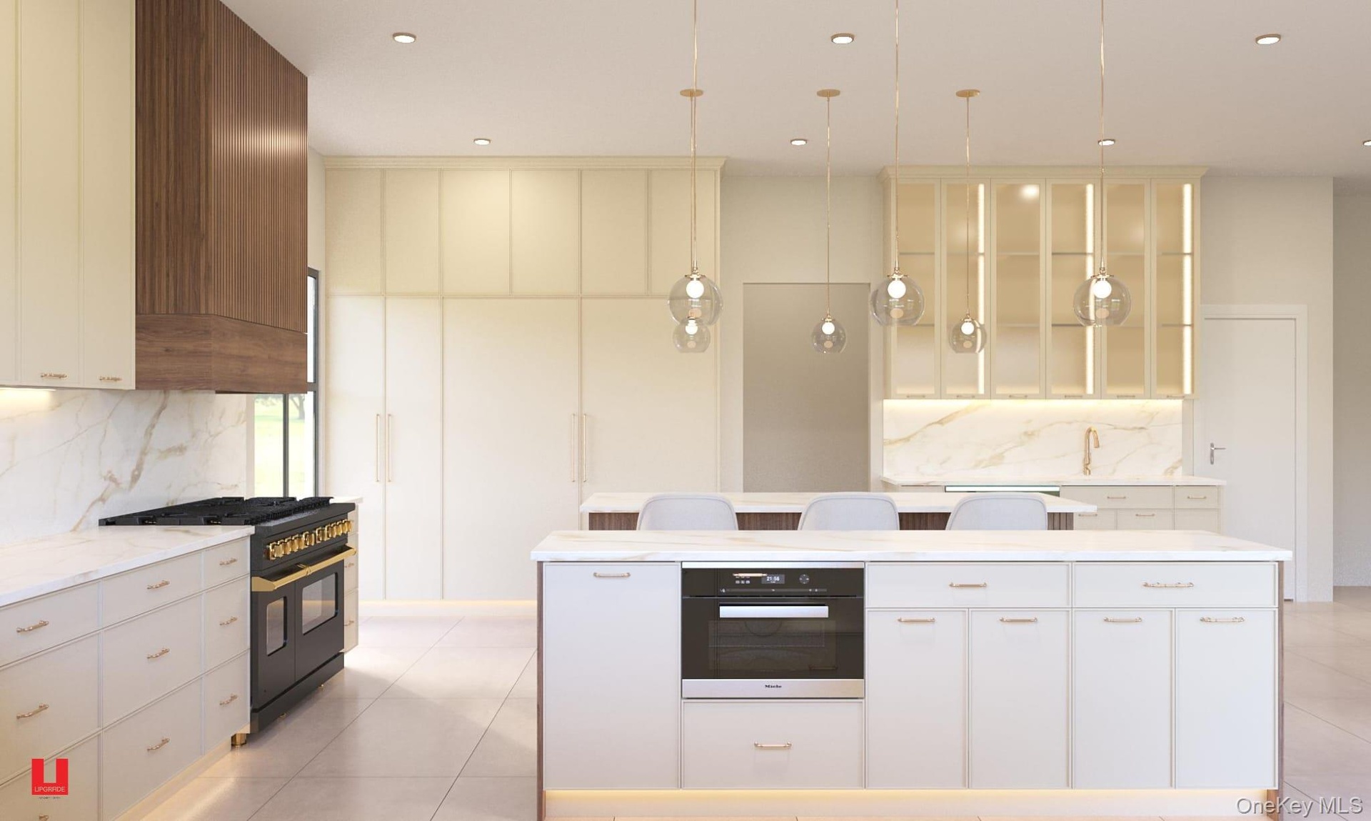 rendering for the finished kitchen