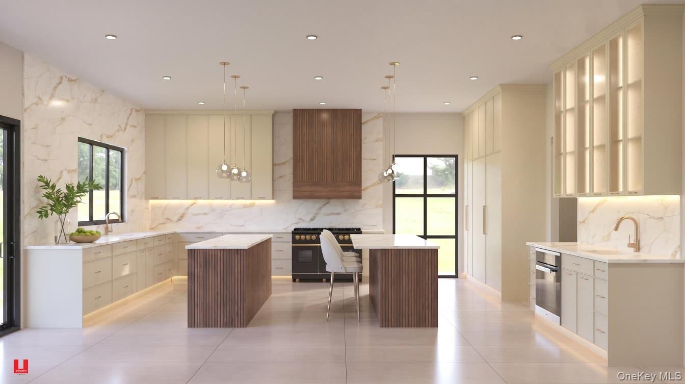 rendering for the finished kitchen