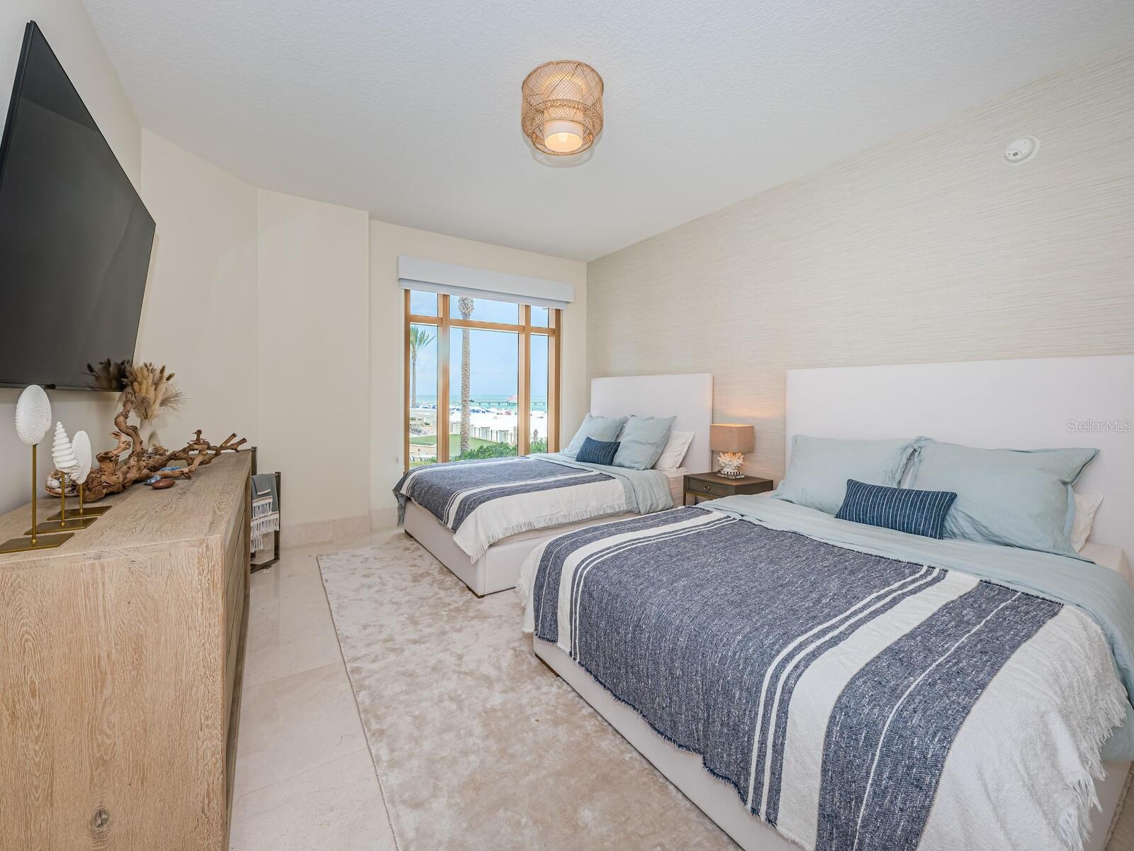 2nd Bedroom with an Abundance of Natural Light & Scenic Gulf Views!