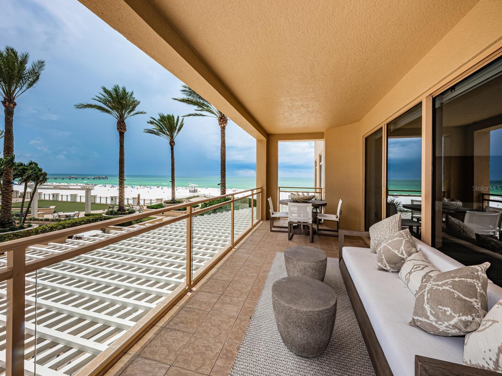 Generous Terrace Offering Gulf Views & Fabulous Nightly Sunsets!