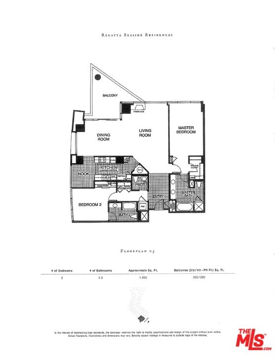 Floorplan of the Unit