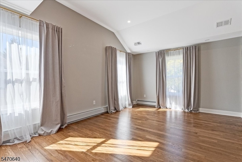 Second floor primary suite