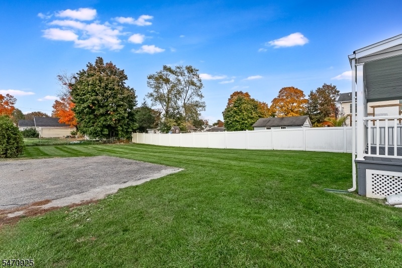 rear yard