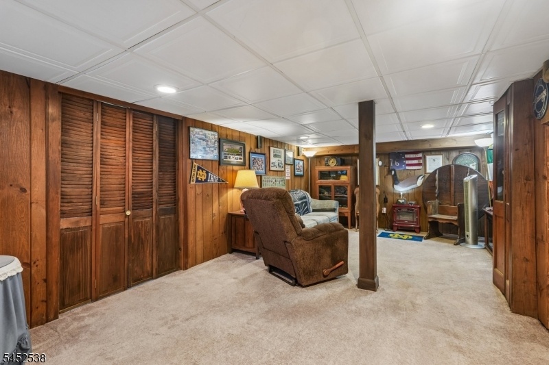 Family Room in Basement