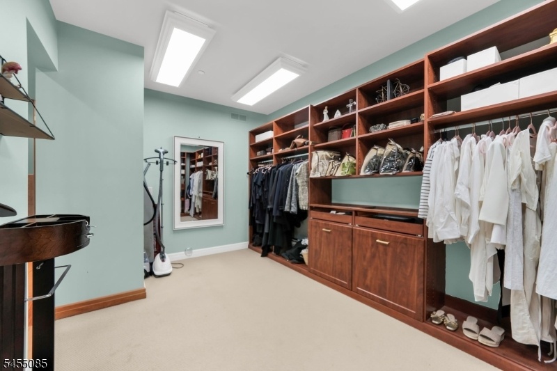 Primary closet