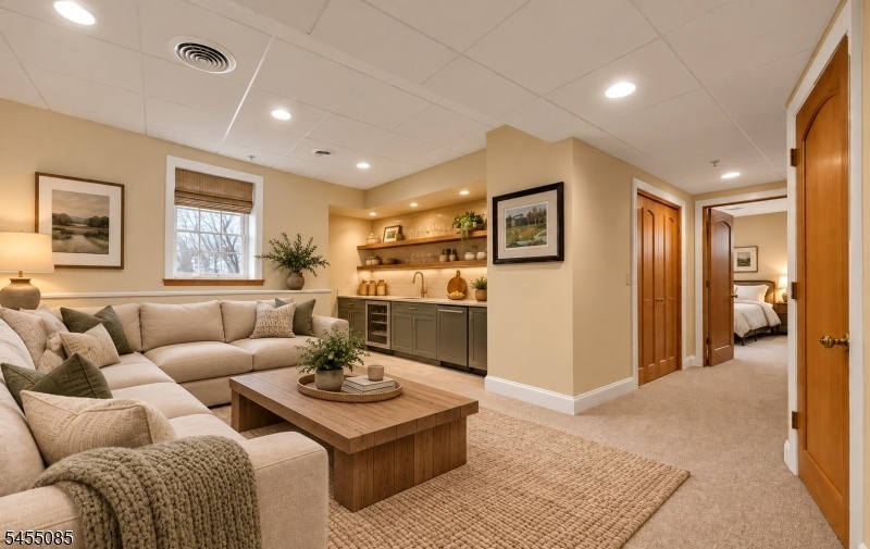 Lower level - family room