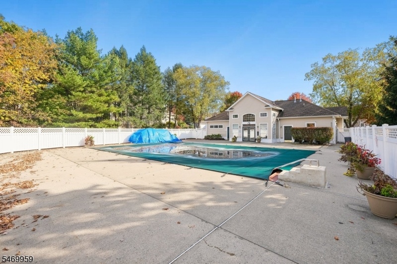 Pool in the Fall