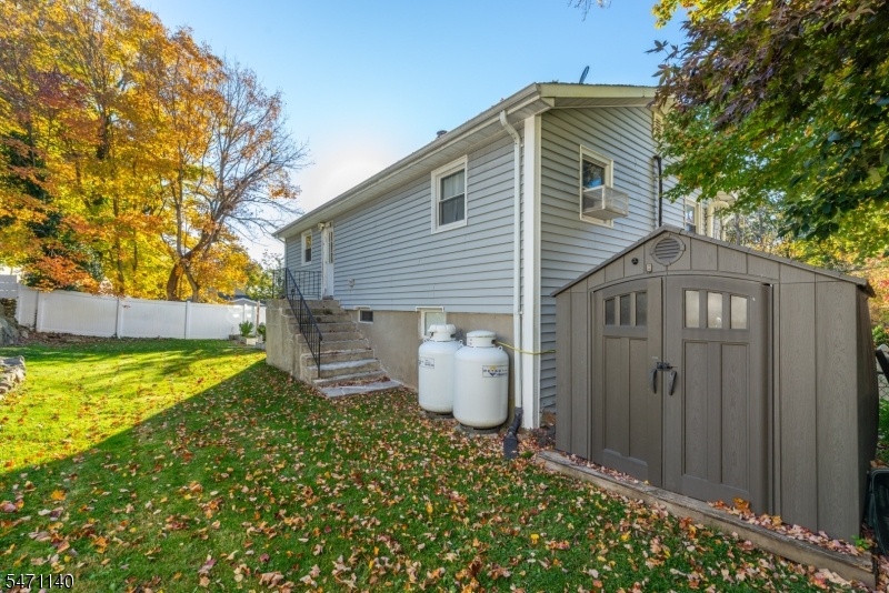 Backyard Side View
