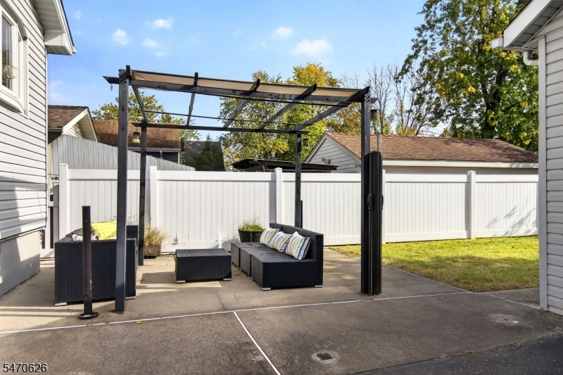 Patio and Pergola