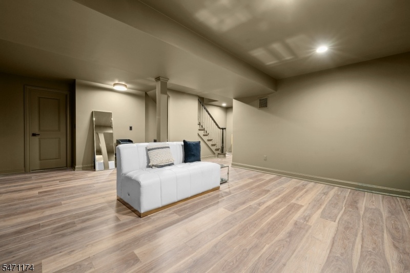 basement rec room