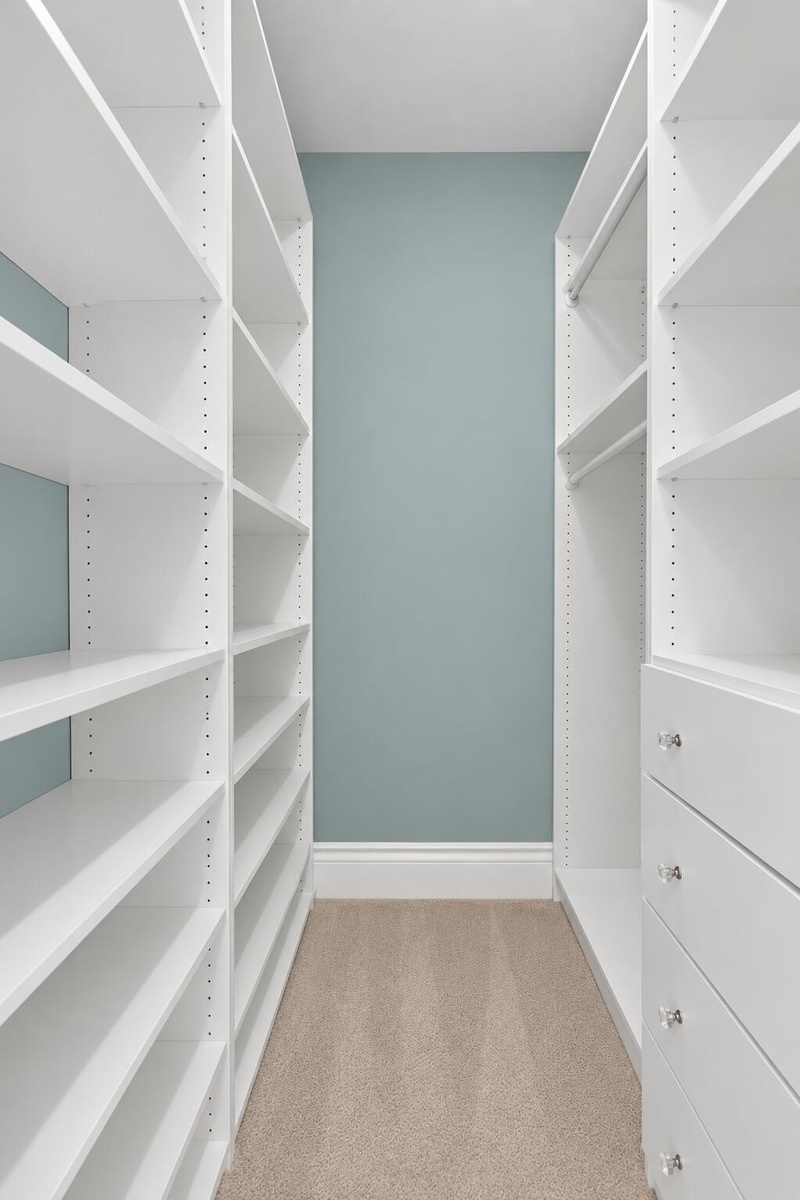 Large walk in closet in Bedroom 3