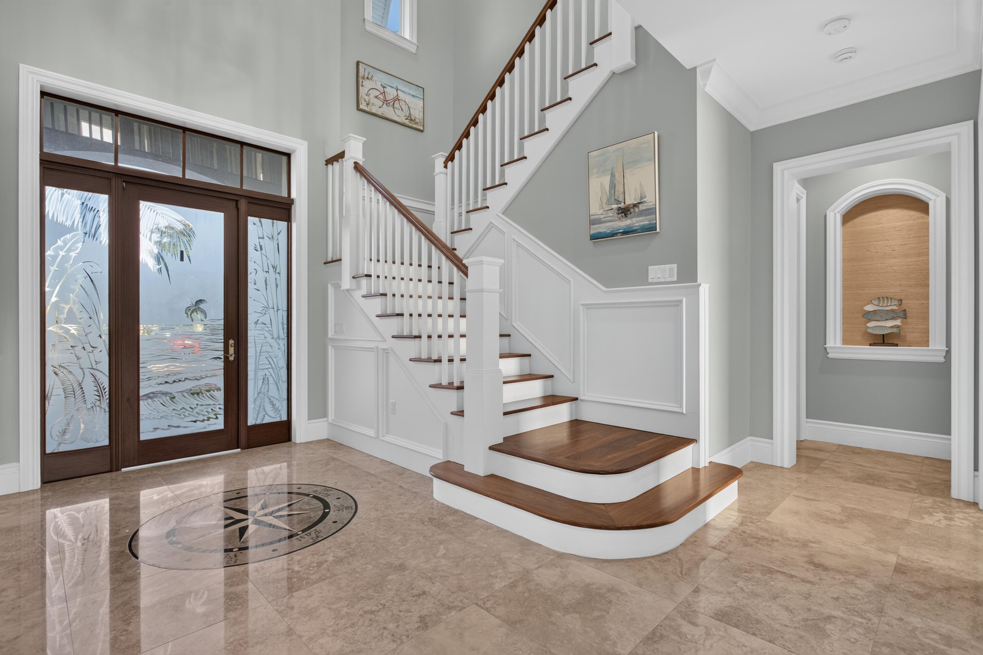 Grand entrance