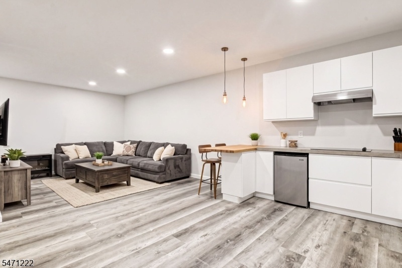 Basement Staged Kitchen