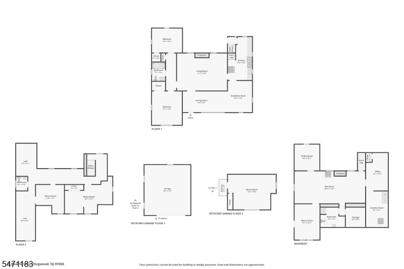 Combined Floor Plans