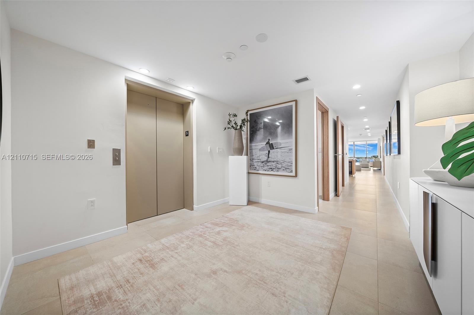 Direct Elevator to Private Foyer Entrance