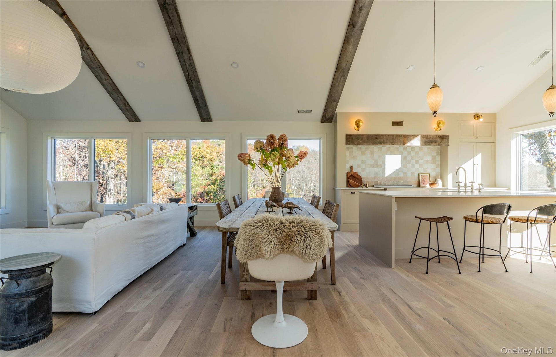 Enter to Dining Area, Kitchen & Living Room all with Expansive Views