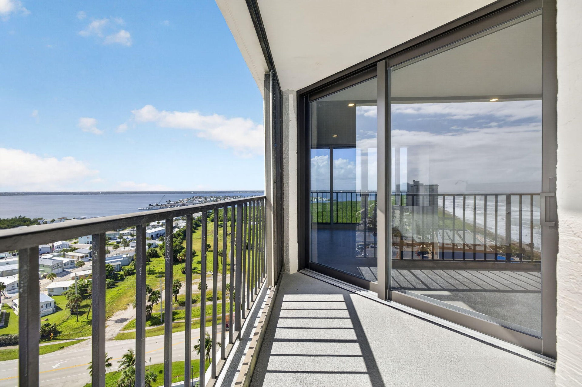 Master bedroom balcony