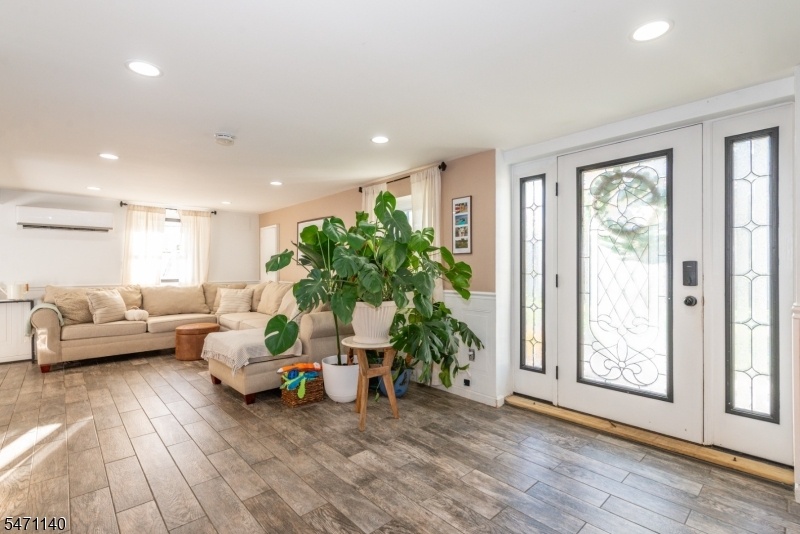 Front entry and Living Room